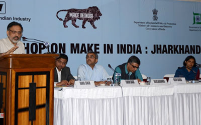 Workshop on Make In India : Jharkhand