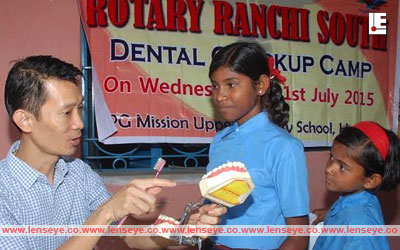 Dental Check up Camp by Rotary Club of Ranchi South.