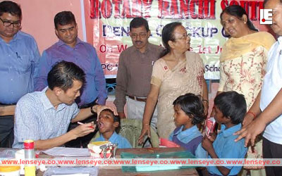 Dental Check up Camp by Rotary Club of Ranchi South.