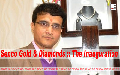 Sourav Ganguly Inaugurated Senco Gold & Diamonds jewellery Showroom