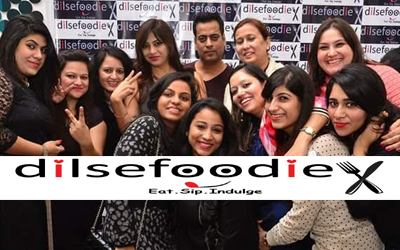 Love for food with "Dil se foodie", a platform for people to come and meet and interact.