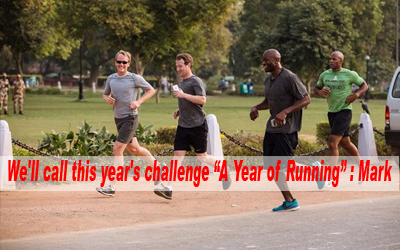 I'm going to run 365 miles and I'd love for as many people in this community to join me as possible :: Mark Zuckerberg