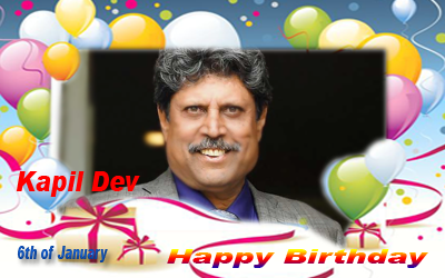 Happy Birthday :: Kapil Dev [ 6th of January ]
