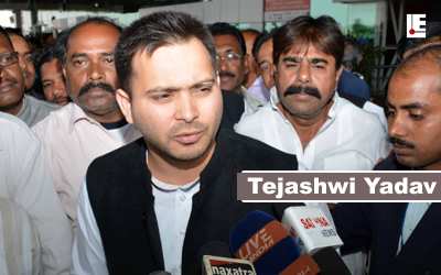 Deputy CM Bihar, Tejashwi Yadav in Ranchi.