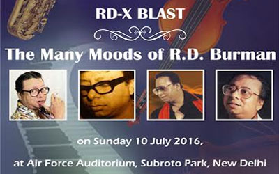 RD-X BLAST : The Many Moods of R.D. Burman on 10th of July 2016 in New Delhi.