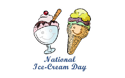 National Ice Cream Day Third Sunday in July