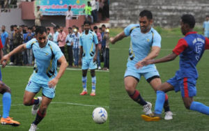 Footballer Dhoni