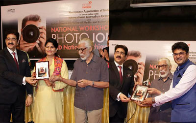 National Workshop on Photo Journalism at Marwah Studio, Film City, Noida.
