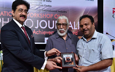 Photojournalist S.S. Dogra honored with National Achievement Award