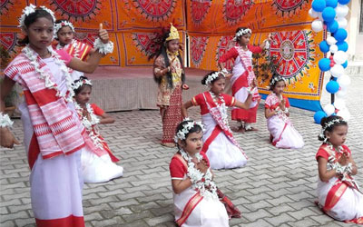 Mahalaya Dance & Ramleela at D.A.V Nandraj Public School