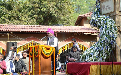 Jharkhand begins display of its cultural heritage at Surajkund International Crafts Mela 2017