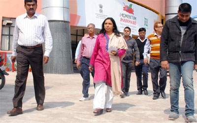 Nidhi Khare inspected the GIS venue