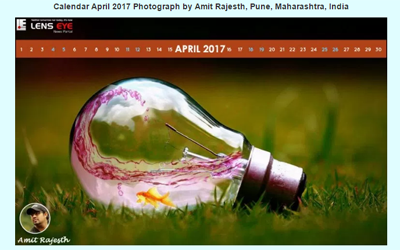 Lens Eye’s  e- Calender : April - 2017 :: Amit Rajesth [ Pune, Maharashtra, India ]