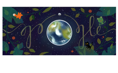 Earth Day - Google doodle