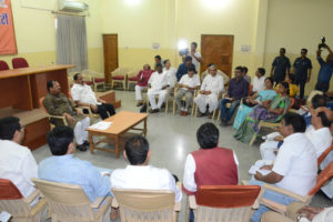 B.J.P :: Review meeting with party leaders regarding Litipara by polls