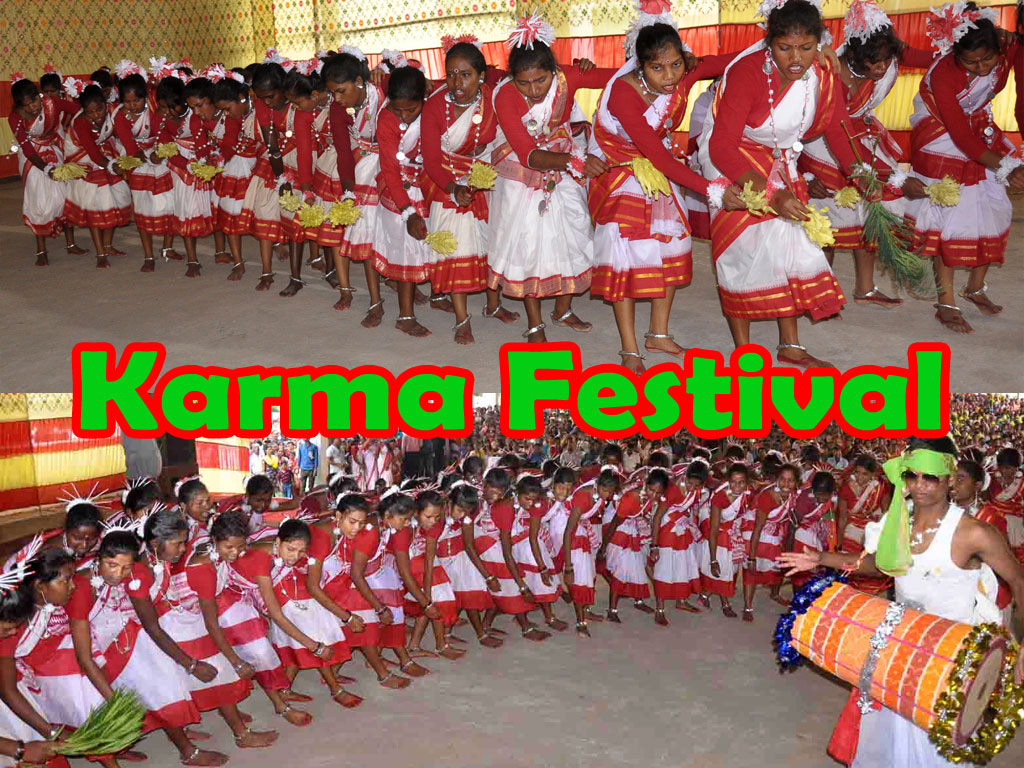 cultural programme on the eve of ‘Karma Festival’