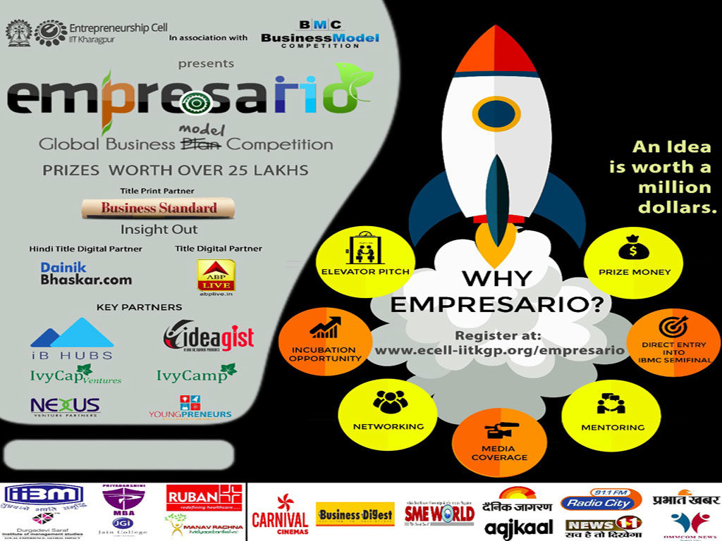 Empresario :: A Global Business model Competition by Entrepreneurship Cell IIT Kharagpur