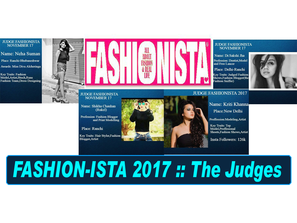 FASHION-ISTA 2017 :: The Judges