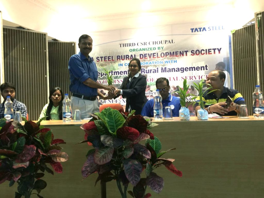 The 3rd CSR Chaupal by the TSRDS (Tata Steel Rural Development Society)