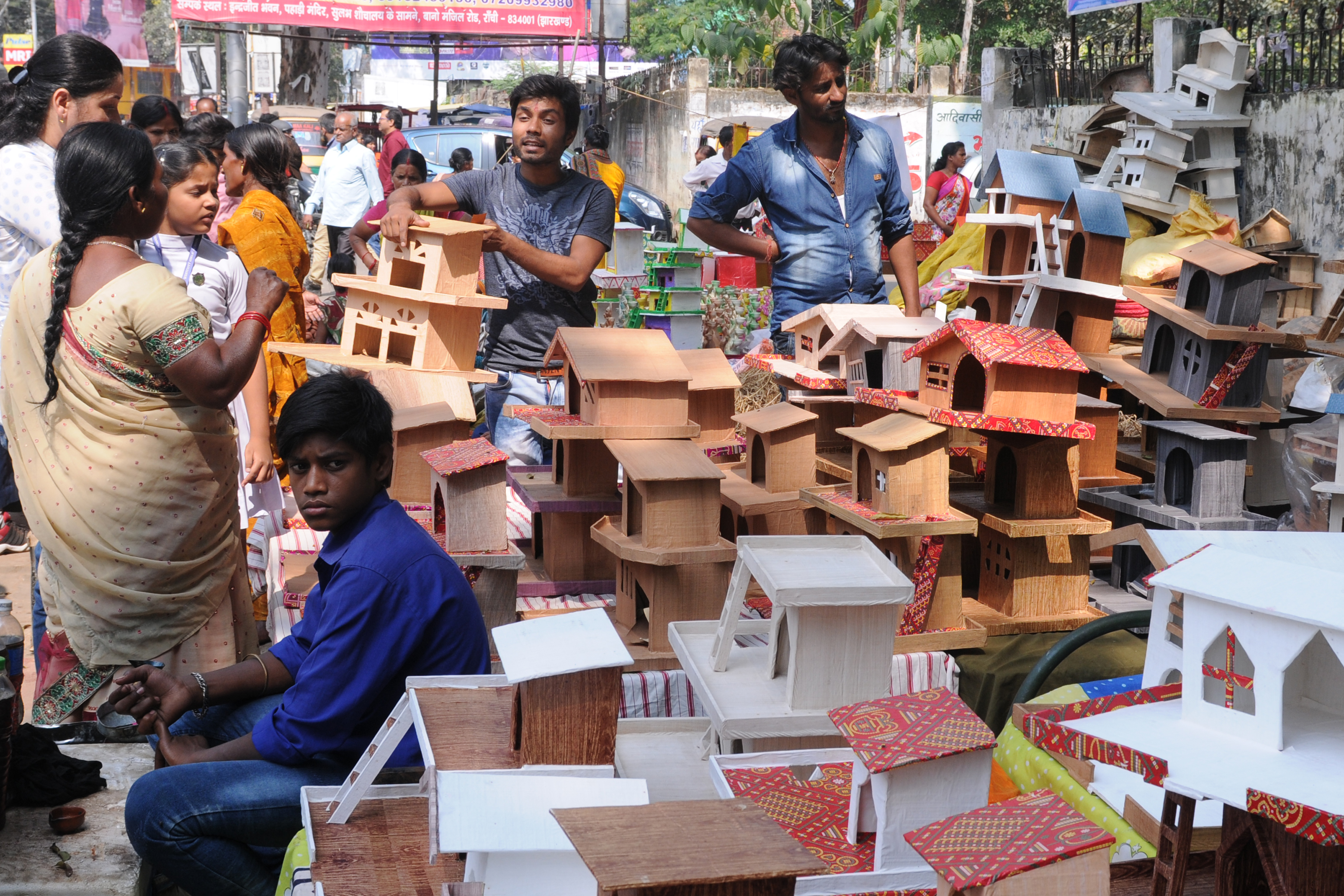 People buying Gharonda  ahead of Diwali