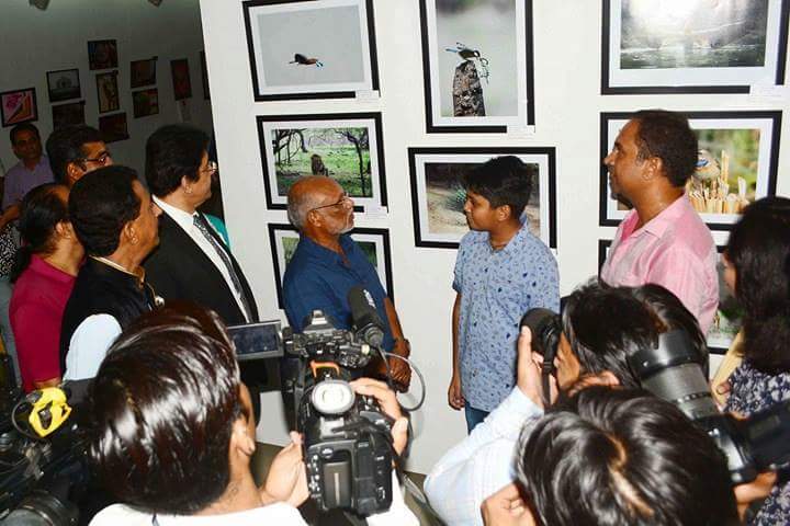 Jivitesh Singh's photographs exhibited in art exhibition.