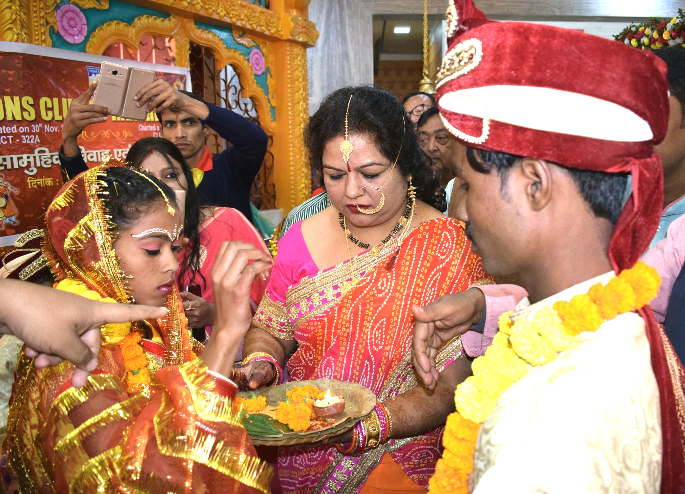 Mass mariage at Ram Mandir, Ranchi.