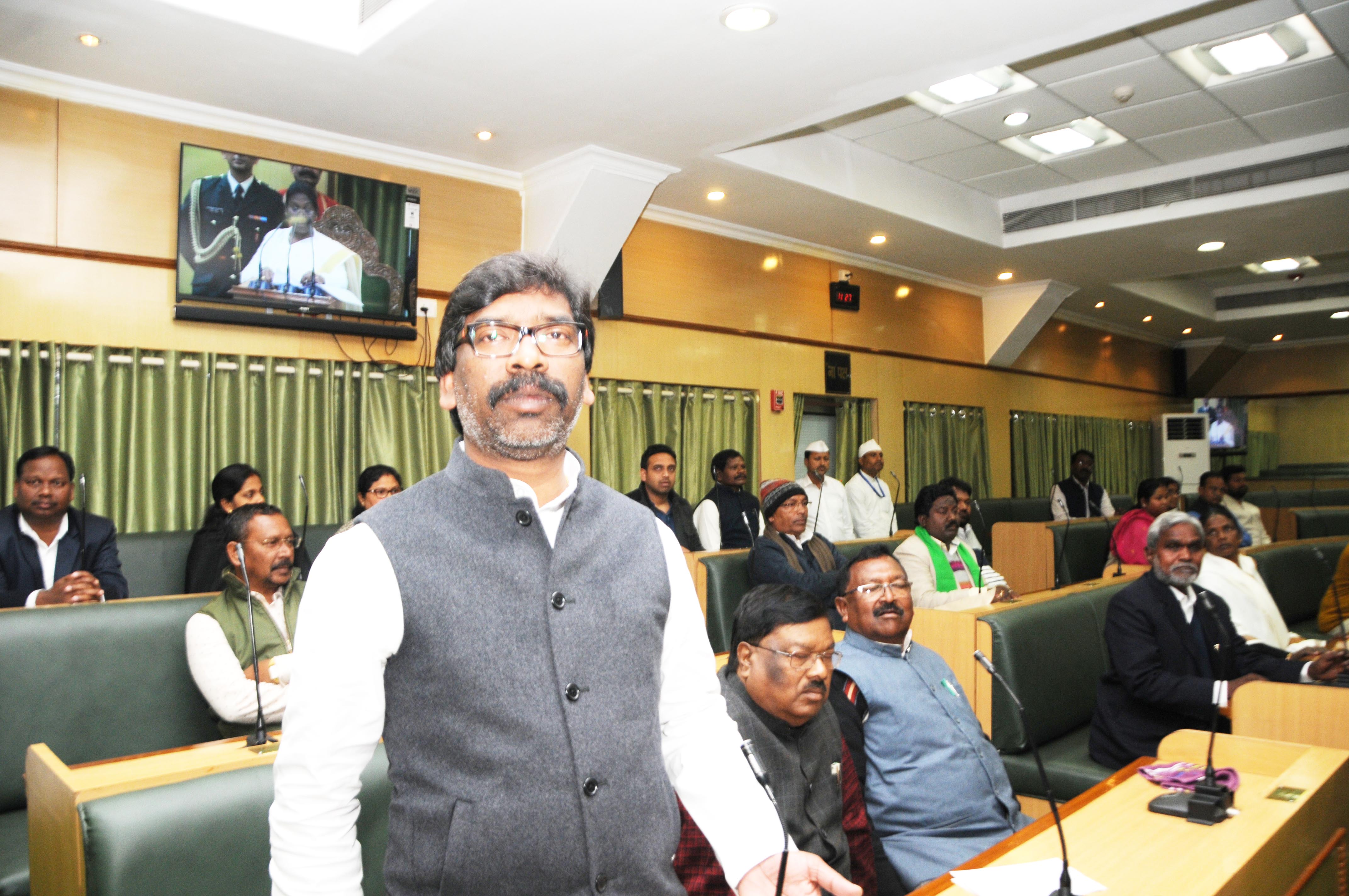 Jharkhand Assembly ::  Budget session : Day 1