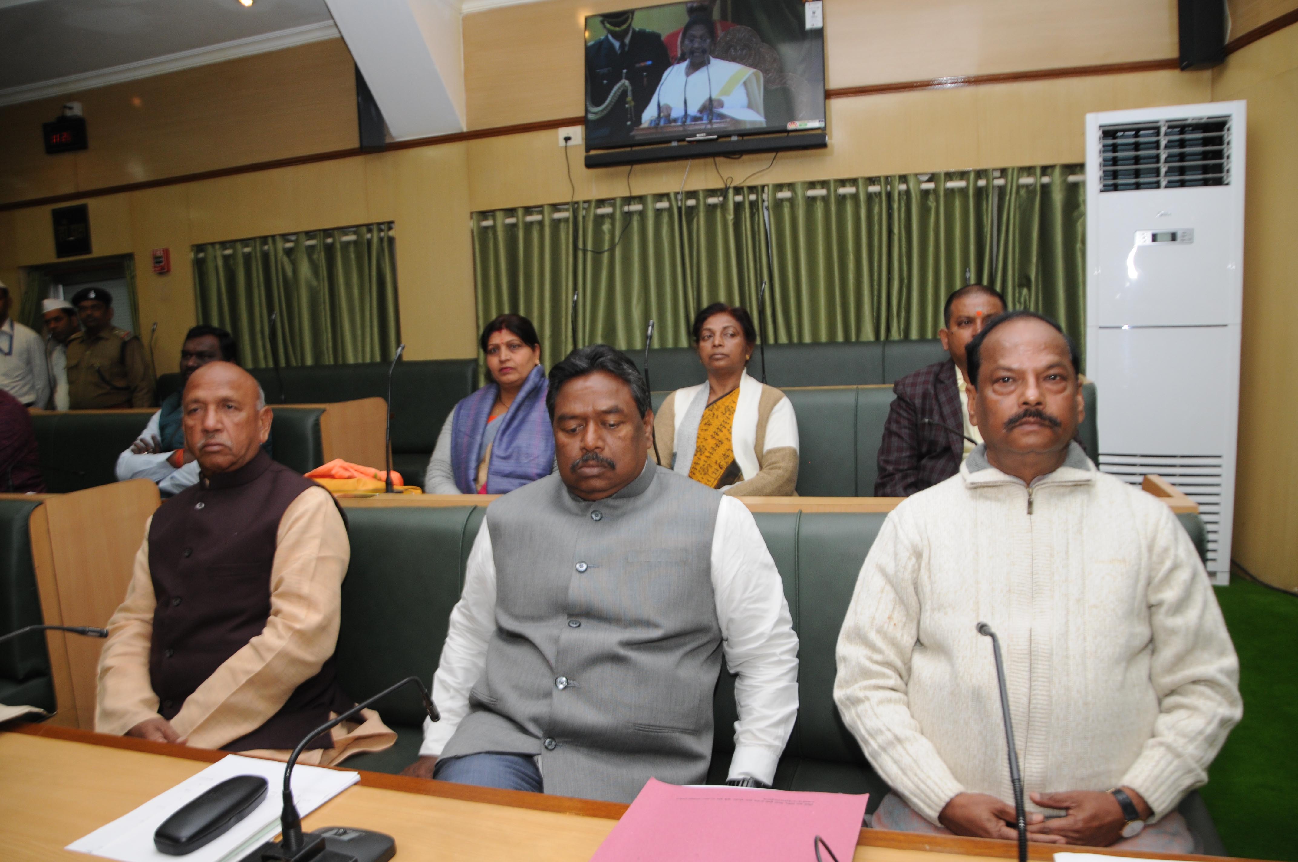 Jharkhand Assembly ::  Budget session : Day 1